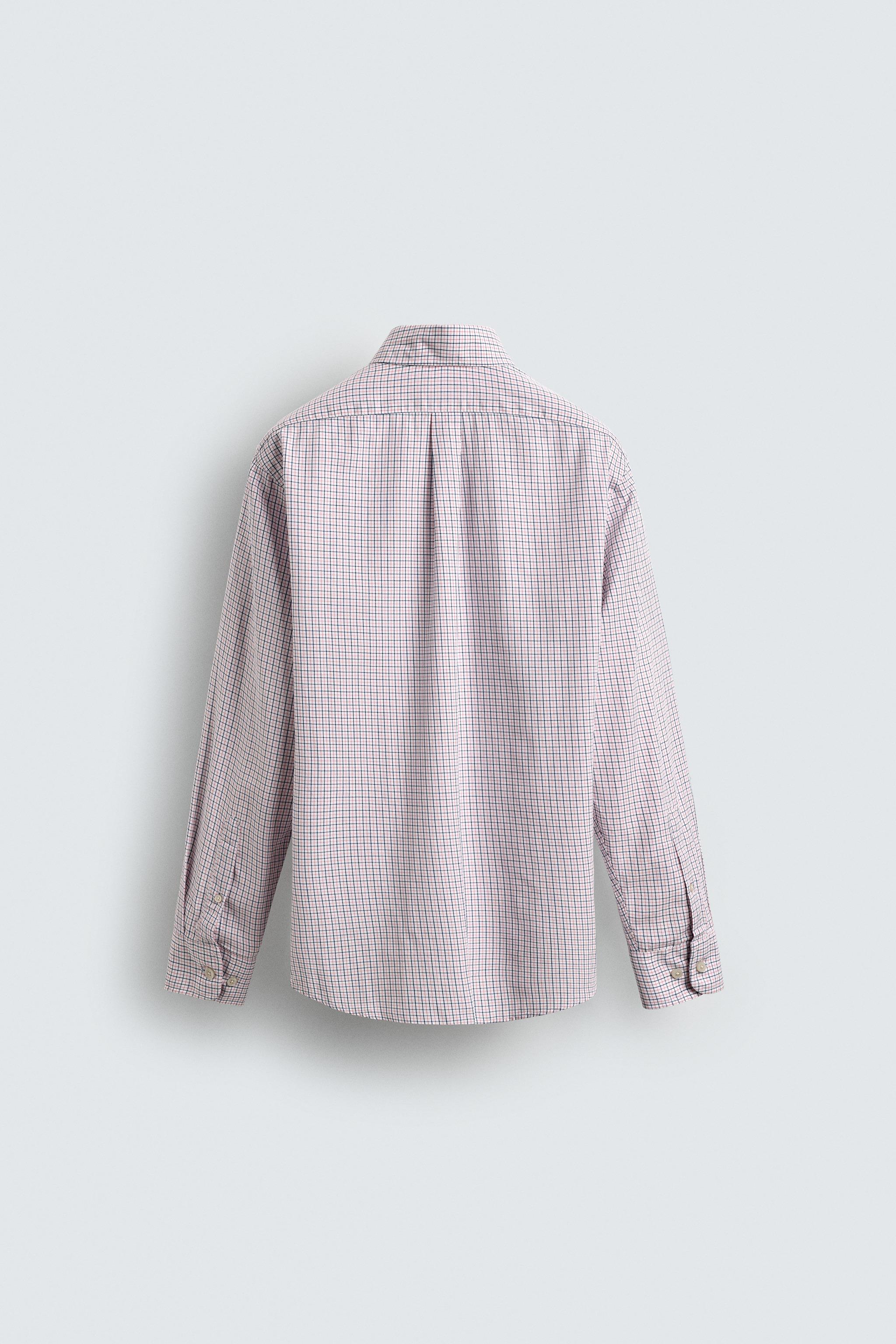 CHEMISE À CARREAUX AVEC POCHE